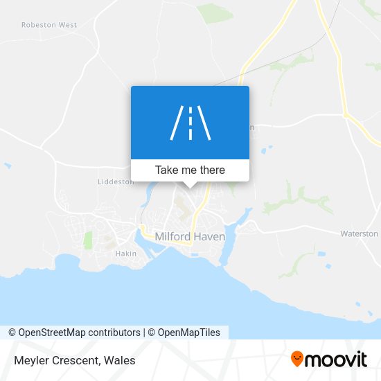 Meyler Crescent map
