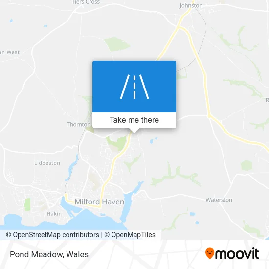 Pond Meadow map