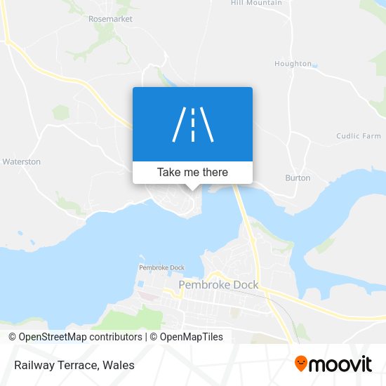 Railway Terrace map