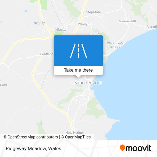 Ridgeway Meadow map