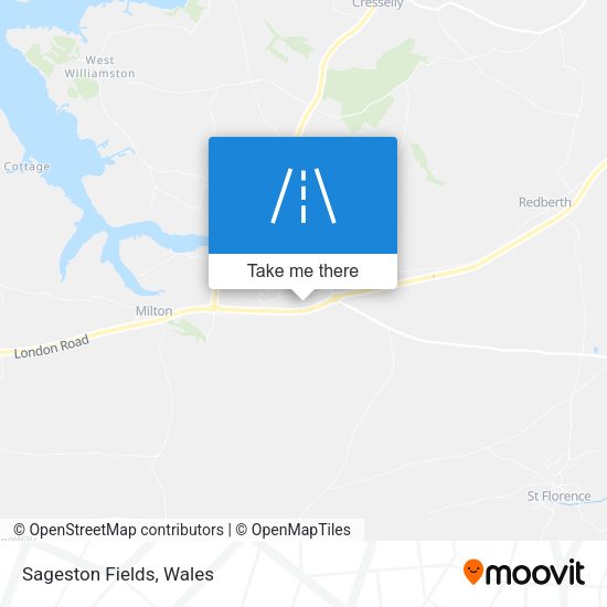 Sageston Fields map