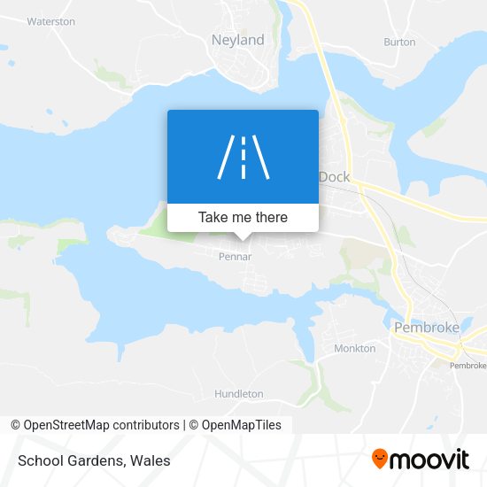 School Gardens map