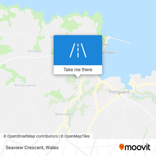 Seaview Crescent map