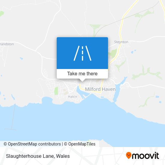 Slaughterhouse Lane map
