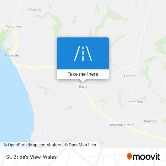 St. Bride's View map