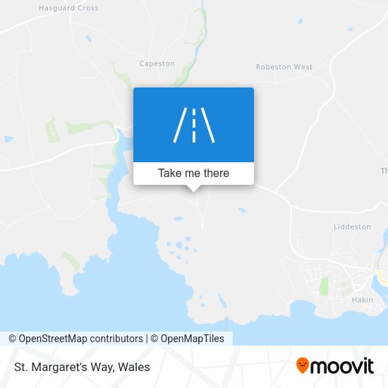 St. Margaret's Way map