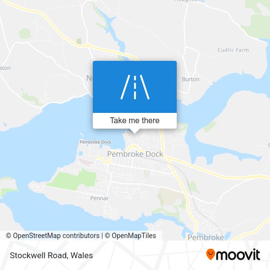 Stockwell Road map