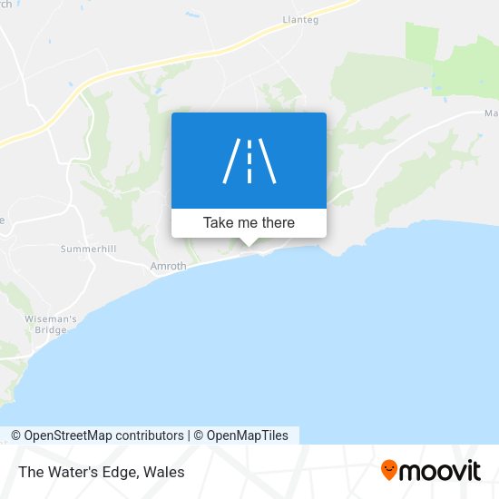 The Water's Edge map