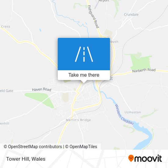 Tower Hill map