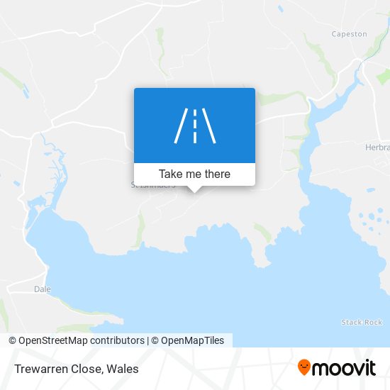 Trewarren Close map