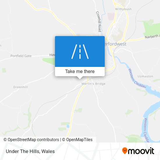Under The Hills map