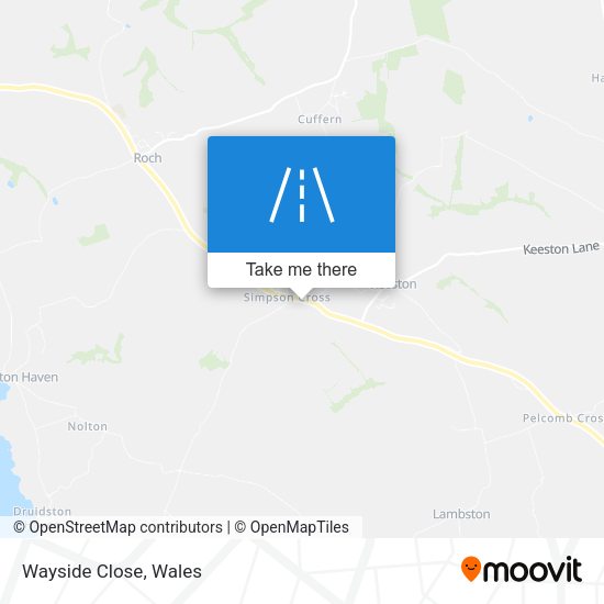 Wayside Close map