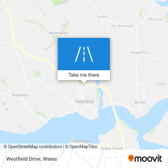 Westfield Drive map
