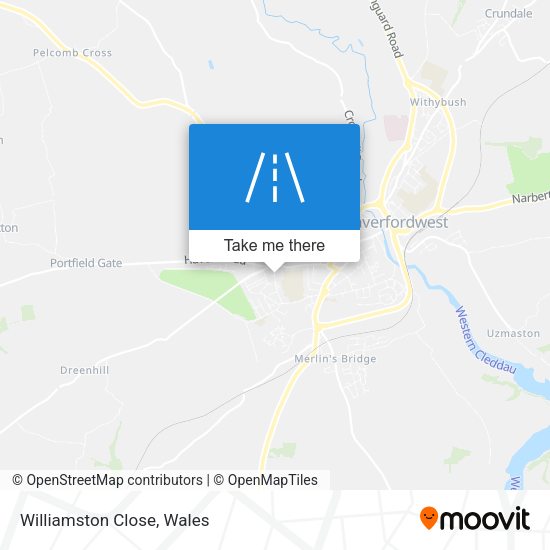 Williamston Close map