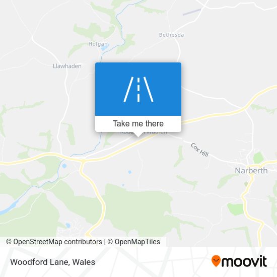 Woodford Lane map