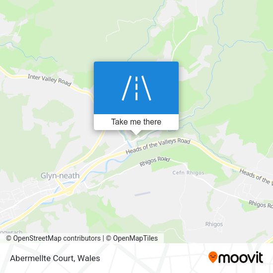 Abermellte Court map