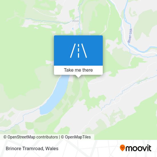Brinore Tramroad map