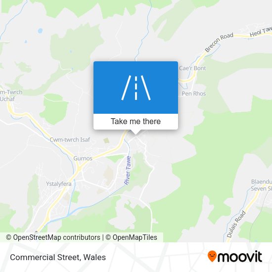 Commercial Street map