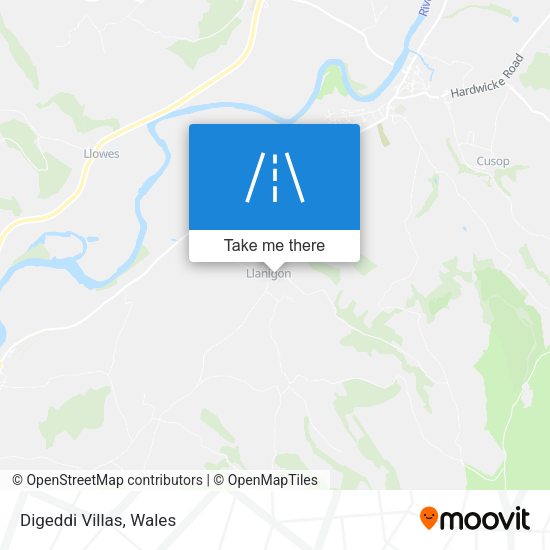 Digeddi Villas map