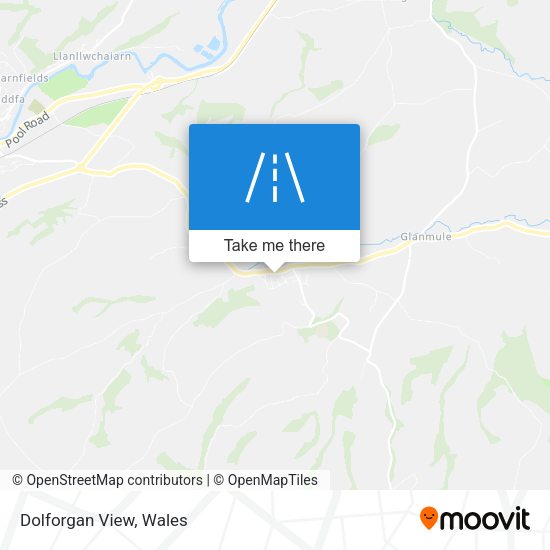 Dolforgan View map