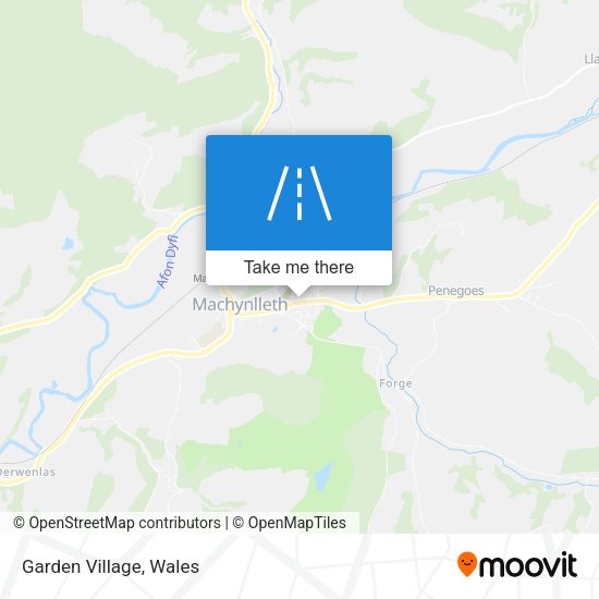 Garden Village map