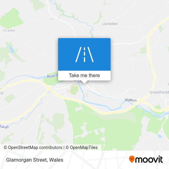 Glamorgan Street map