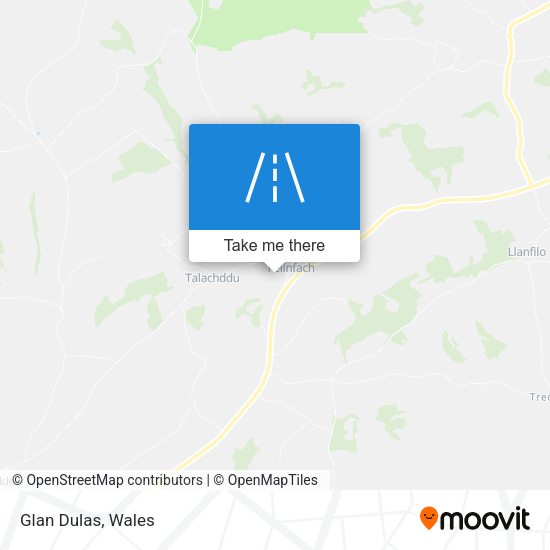 Glan Dulas map