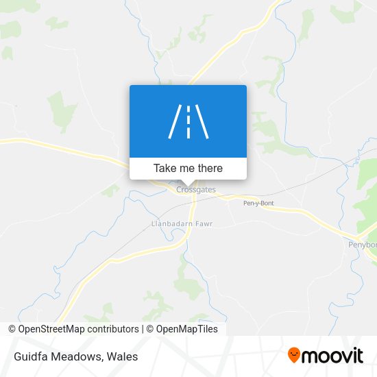 Guidfa Meadows map