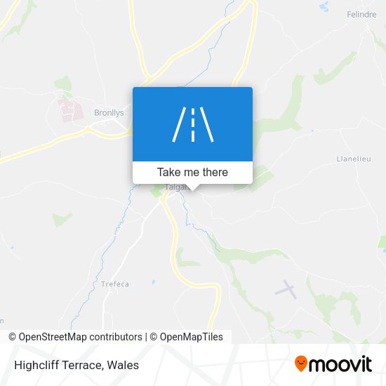 Highcliff Terrace map
