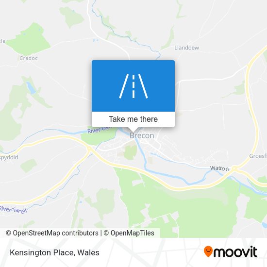 Kensington Place map