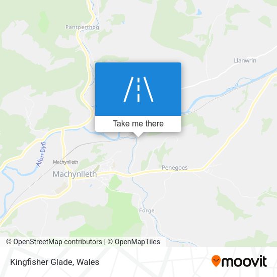 Kingfisher Glade map