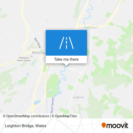 Leighton Bridge map