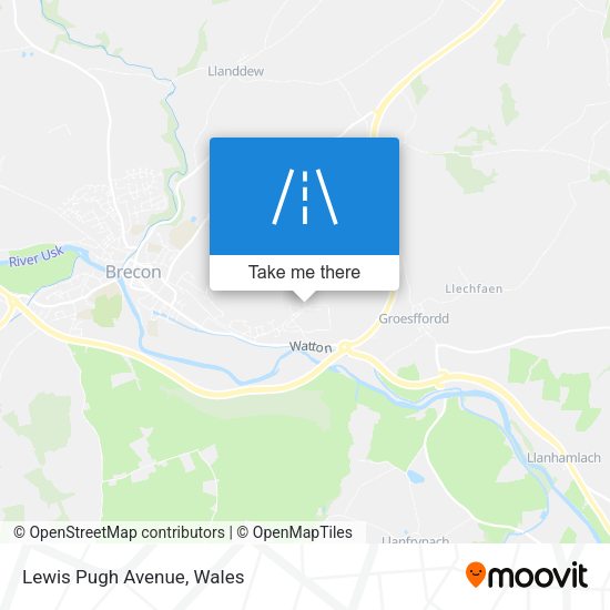 Lewis Pugh Avenue map