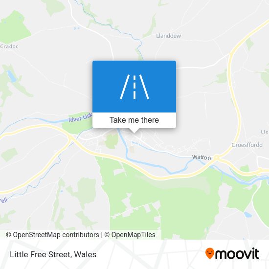 Little Free Street map