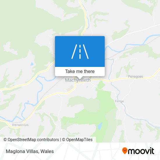 Maglona Villas map