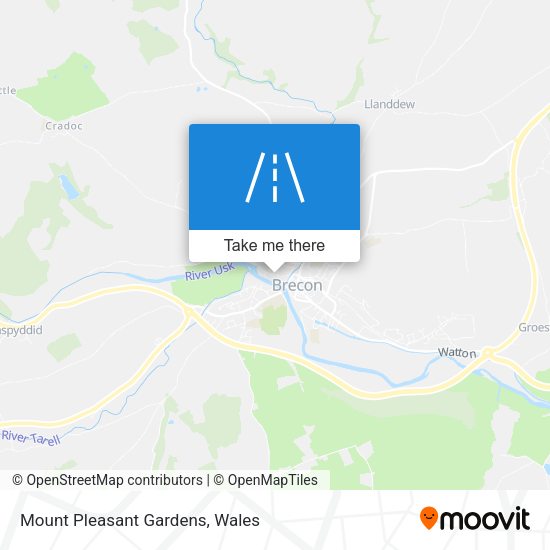 Mount Pleasant Gardens map