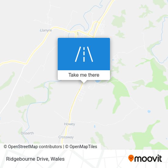 Ridgebourne Drive map