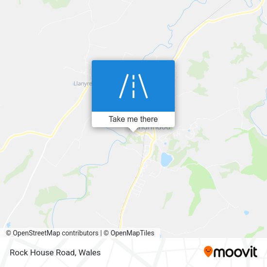 Rock House Road map