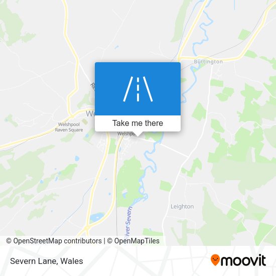 Severn Lane map