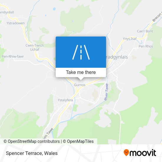 Spencer Terrace map