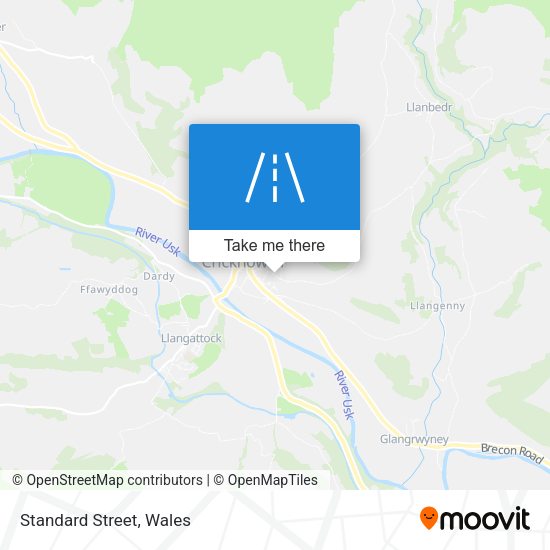 Standard Street map