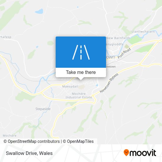 Swallow Drive map