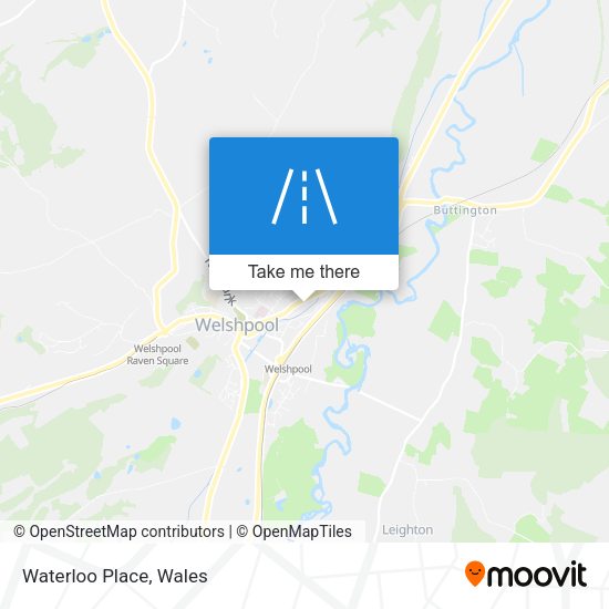 Waterloo Place map