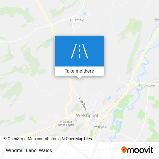 Windmill Lane map
