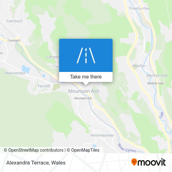 Alexandra Terrace map