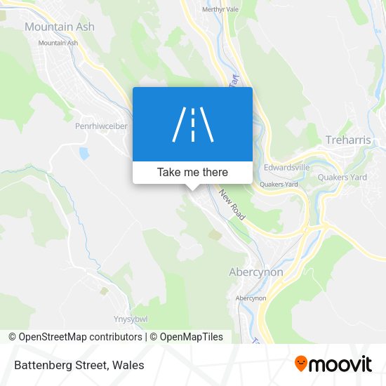 Battenberg Street map