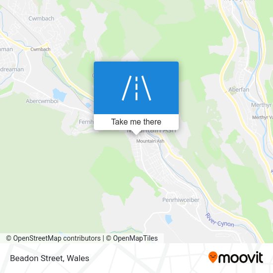 Beadon Street map