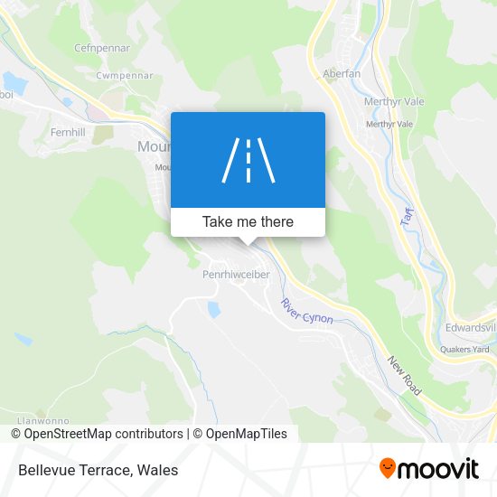 Bellevue Terrace map