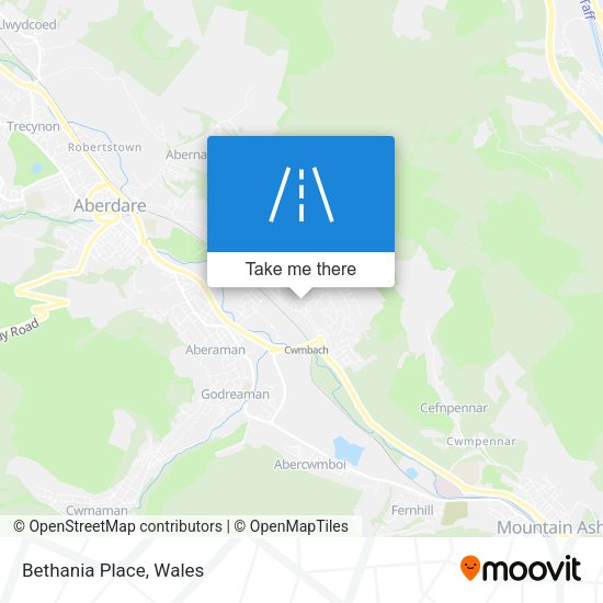 Bethania Place map