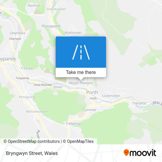 Bryngwyn Street map